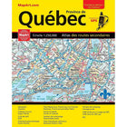 MapArt Quebec Road Atlas (10446)-Quebec Road Atlas
