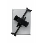 CTA Digital Adjustable Anti-Theft Security Grip with Hand Strap for 7" to 13" Tablets - Black-Simple slide adjustment mechanism resizes the holder