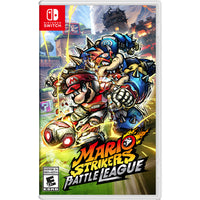 Mario Strikers Battle League for Nintendo Switch-Mario Strikers: Battle League for the Nintendo Switch is a Sports game with soccer-style gameplay having five players on each team