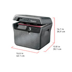 SentrySafe Large Fire/Water File - 0.66 Cu.Ft. - Grey-Construction: Blow-moulded plastic with captured fire insulation