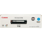 Canon 116 Cyan Toner Cartridge (1979B001)-Standard toner cartridge yields up to 1500 pages