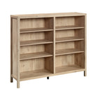 Sauder Pacific View Bookcase - Prime Oak-Made of Engineered Wood
