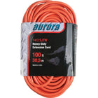 Aurora Tools - Rallonge d’extérieur robuste, en vinyle, 100 pi-Conçue pour les entrepreneurs et les industries