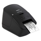 Brother QL-600 Desktop Label Printer-Unique continuous roll technology allows you to print any sized label you need from one roll