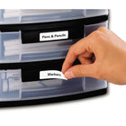 Avery White Laser/Inkjet Removable I.D. Labels, 1-3/4" x 1/2", 800 Pack (06504)-For use with Laser/Inkjet printers