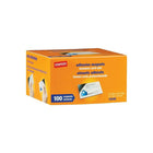 Staples Business Card Magnets - 2" H x 3 1/2" W - Black - 100 Pack-Use on filing cabinets, metal doors or most metal surfaces