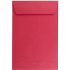 JAM Paper – Enveloppes de couleur à catalogue, ouverture en extrémité, 6 po x 9 po, papier recyclé, rouge, paq./250-Rouge