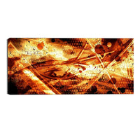 Designart Signs of Life Abstract Canvas Art Print, (PT3097-32-16)-Print