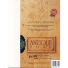 St. James Antique Bond Paper, White, 24lb, 8 1/2" x 11", 100 Pack-Premium quality 24 lb bond, antique parchment finish
