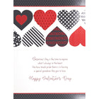 Rosedale Gold Greeting Cards/Envelopes - Happy Valentine's Day Grandson - 5-1/2" x 8"- 6 Pack-Contains glitter or foil embellishments
