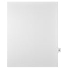 Mark Maker Legal Tabs - Letter Size - White - 1/15th cut - 25 tabs per package - 5 packages Pack - Number 192-White Single Tabs