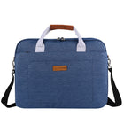Vangoddy Shoulder Carrying Bag with Handle For 14" Laptop - Blue-Carry and protect your devices in style and comfort with this Nylon Twill Weave Messenger Bag