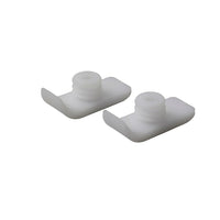 Drive Medical Walker Ski Glides, White, 2 Pack-White, Plastic