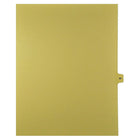 Mark Maker Legal Exhibit Index Tab Buff Single Tabs, 1/15th Cut, Letter Size, No Holes, Number 99, 25 Pack-Buff Single Tabs, 1/15th Cut