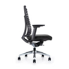 Modern Homes Fishbone Office Chair-High density molded foam seat with PP cover