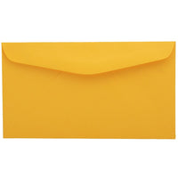 JAM Paper #6.75 Commercial Envelopes, 3.63 x 6.5, Goldenrod, 1000 Pack (557612642)-Goldenord