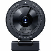 Razer Kiyo Pro Full HD Streaming Webcam-Uncompressed full HD 1080p webcam: experience smooth and vibrant professional quality with the highest fidelity through uncompressed full HD 1080p 60fps video - works great for streaming, gaming, recording, video calling, conferencing, and online school