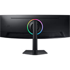 Samsung 49" Odyssey G9 1ms 240Hz Gaming Curved Monitor - Black-Rapid 1ms response time delivers blur-free frames and minimizes ghosting to ensure every moment is crisp and responsive