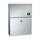 ASI Napkin Disposal Unit-Recessed napkin disposal unit, includes tumbler lock for servicing