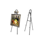 Futech Floor Standing Adjustable Easel-Black
