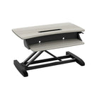 Ergotron WorkFit Z Mini Sit n Stand Desktop (33-458-917)-A sit-stand solution with everything you need - phone and tablet slot for easy access to your devices and cable management for a mess-free workspace