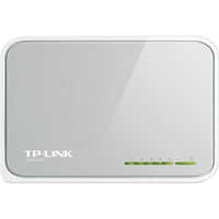 TP-LINK 5-Port 10/100Mbps Desktop Switch (TL-SF1005D)-Innovative energy-efficient technology saves power up to 60%