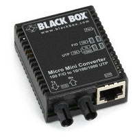 Black Box LMC402A Micro Mini Media Converter, Multimode, 1310-nm, 5 km, SC-Converter