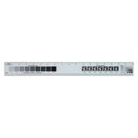 C-THRU Graphic Arts Ruler and Scale, 18”, 12 Pack-Features inches - picas - and agate calibrations
