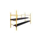 Metaltech Mobile Work Scaffolding, 3' Vertical Extension, 4" x 36" (I-IREX3)-Frame Material: Steel