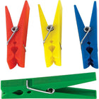 Teacher Created Resources 2 7/8" x 3/8" Plastic Clothespins, 120 Pack (TCR20649)-Size: 2 7/8" x 3/8"