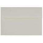 JAM Paper A8 Invitation Envelopes, 5.5 x 8.125, Strathmore Bright White Wove, 100 Pack (STTW761g)-Bright white