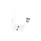 LOGiiX Power Plus 35W Duo Wall Charger - White-Compact & portable 35W dual port USB Type-C charger
