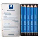 Staedtler-Mars Lumograph Drawing Pencils - 12 Pack-Wide range of degrees makes Lumograph the ideal tool for artists and graphic designers
