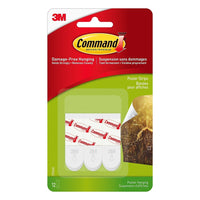 Command Small Poster Strips 17024C-Holds strongly, removes cleanly, Easy to apply, Easy to remove, and Works on a variety of surfaces