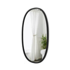Umbra Hub Mirror Oval 24" x 36" - Black-24 x 36 x 1.5
