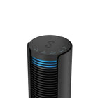 Stadler Form Peter The Powerful Tower Fan, Black-Dimensions: 7.9"W x 44.8"H x 10.8"D