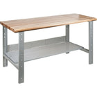 Kleton Pre-Designed Workbenches, 2500 Lbs. Cap., 72" W x 36" D, 34" H (FF691)-Capacity: 2500 lbs.