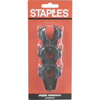 Staples Claw-Style Staple Removers - 3 Pack-Get rid of unwanted staples with ease using this handy staple remover