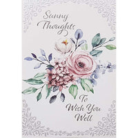 Rosedale 5 1/2" x 8" Greeting Cards/Envelopes - 12 Pack-Card shop quality greeting cards.
