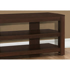 Monarch Specialties 2554 Tv Stand - 42"L/Cherry Corner-Sophisticated cherry finish