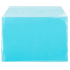 JAM Paper Cello Sleeves, A7, 5 1/16 x 7 3/16, Blue, 100 Pack (2783132)-Size: 5" x 7-1/6"