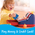 Learning Resources Pretend & Play Teaching Cash Register - CDN Currency - 73 Piece Set - Ages 3+-5