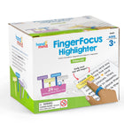 Hand2Mind FingerFocus Highlighter Classroom Kit - Multicolor - 24 Sets-Feels like a natural extension to the finger