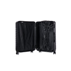 TOSCANO RIGOROSO 20" Hardside Carry On Luggage - Jet Black-5 Year Limited Global Warranty