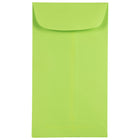 JAM Paper #5.5 Coin Envelopes, 3 1/8 x 5 1/2, Brite Hue Ultra Lime Green, 500 Pack-Coin Envelopes