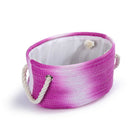 Truu Design Ombre Oval Storage Baskets, Set of 3, Pink-Great way to neatly store and organize all your household items