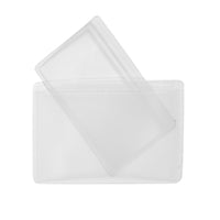 Merangue Rectangular Card Lens Magnifier - 3 1/4" x 2 1/8"-PVC Magnifier Sheet