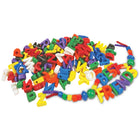 Roylco Manuscript Letter Beads Uppercase, Multicolour, 288 Pack (R-2184)-Letter beads are used for arts and crafts