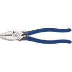 Klein Tools High Leverage Side Cutters With Bolt Holder - 9-3/8"L-Quantity per pack - 1