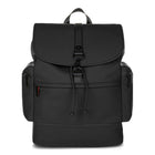 Bugatti Edition 22 Backpack - Vegan Leather - Black (BKP2267BU-Black)-Padded shoulder straps and back for extra comfort